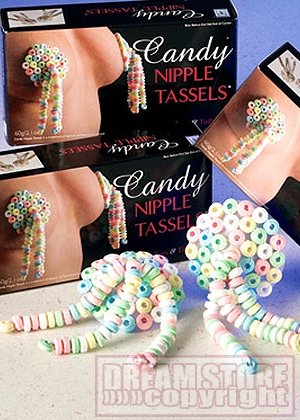 Caches-t�tons bonbon