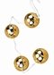 Duo boules de geisha dor�es